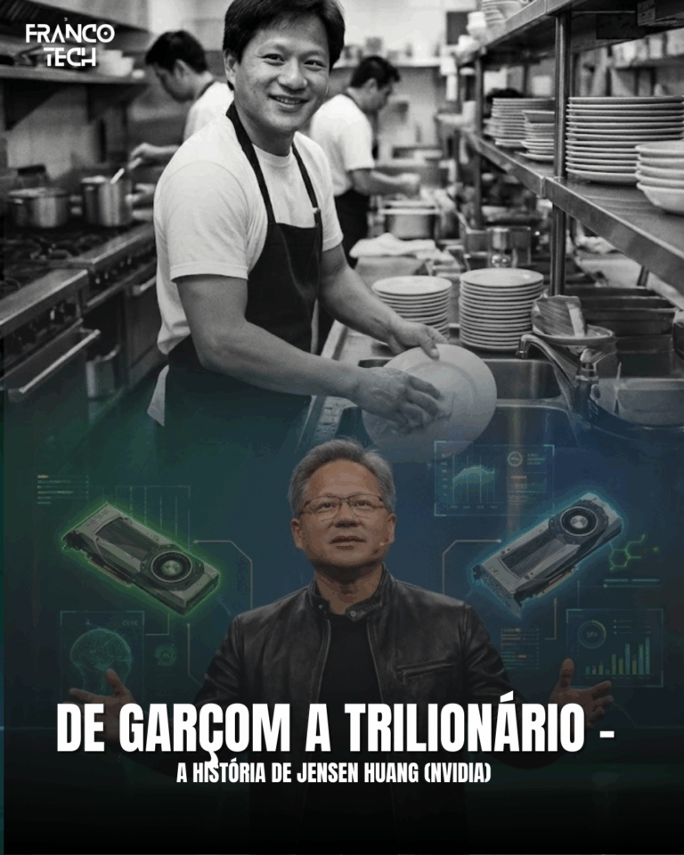 De garçom a trilionário –  A História de Jensen Huang